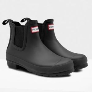 Hunter Chelsea Rain Boot - Size 8